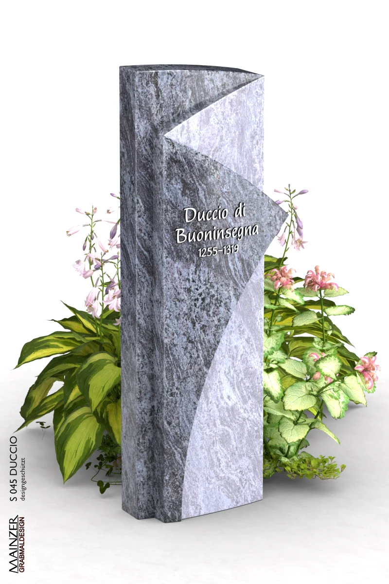 Visualisierung der Grabstele S 045 DUCCIO.