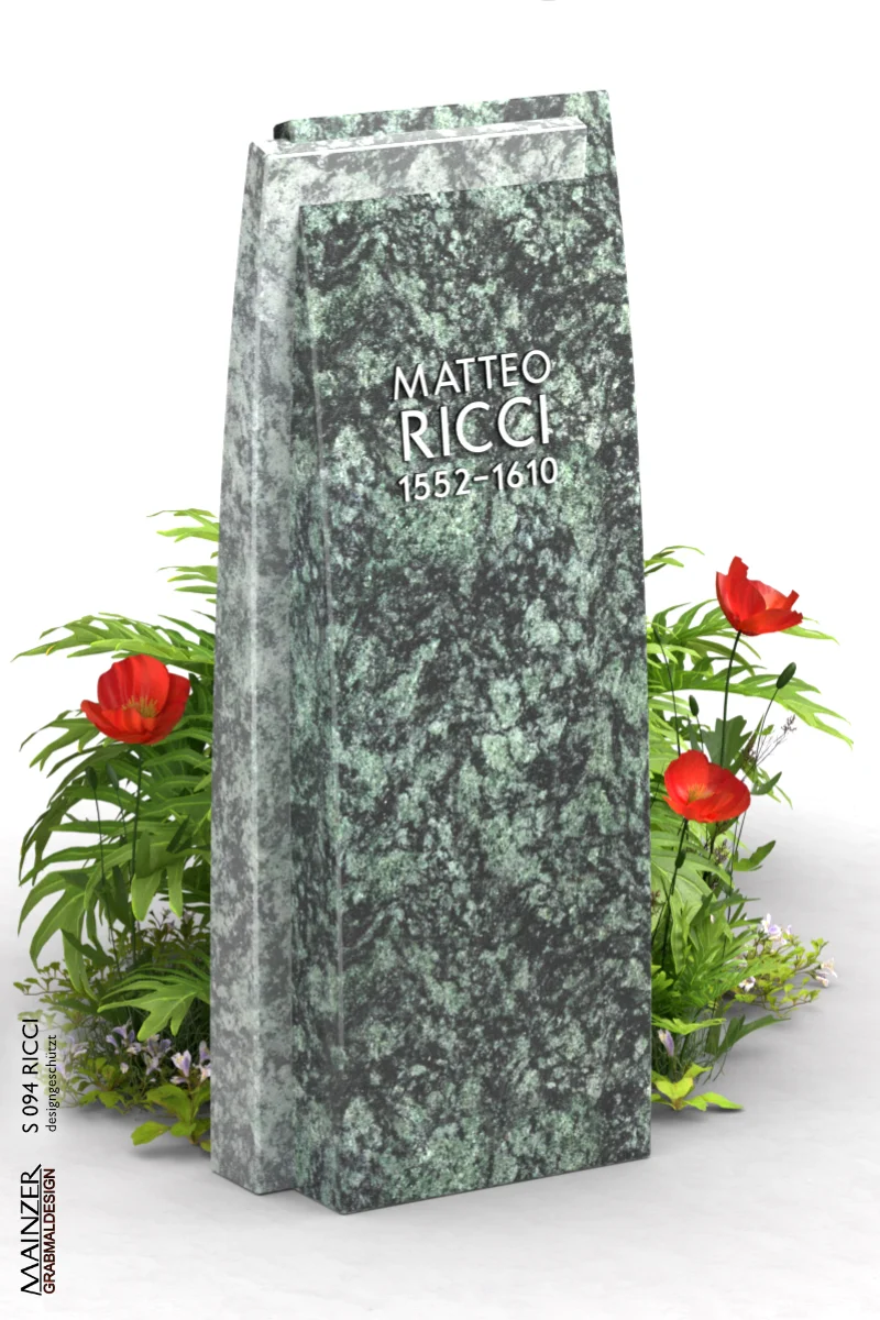 Visualisierung der Grabstele S 094 RICCI.