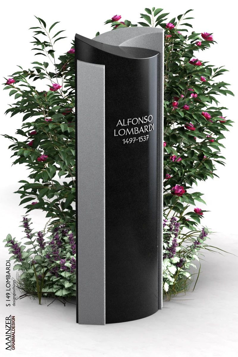 Visualisierung der Grabstele S 149 LOMBARDI.