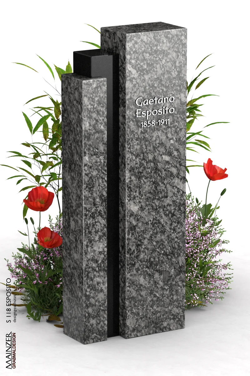 Visualisierung der Grabstele S 118 ESPOSITO.