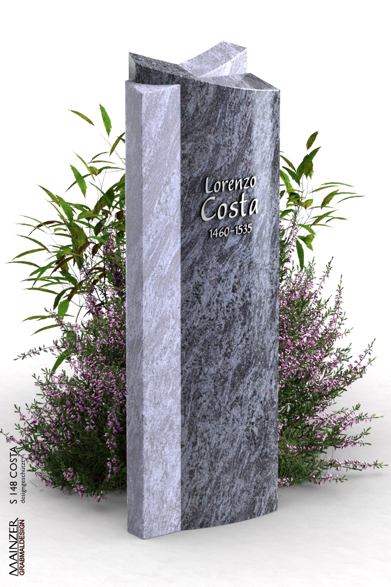 Visualisierung der Grabstele S 148 COSTA.