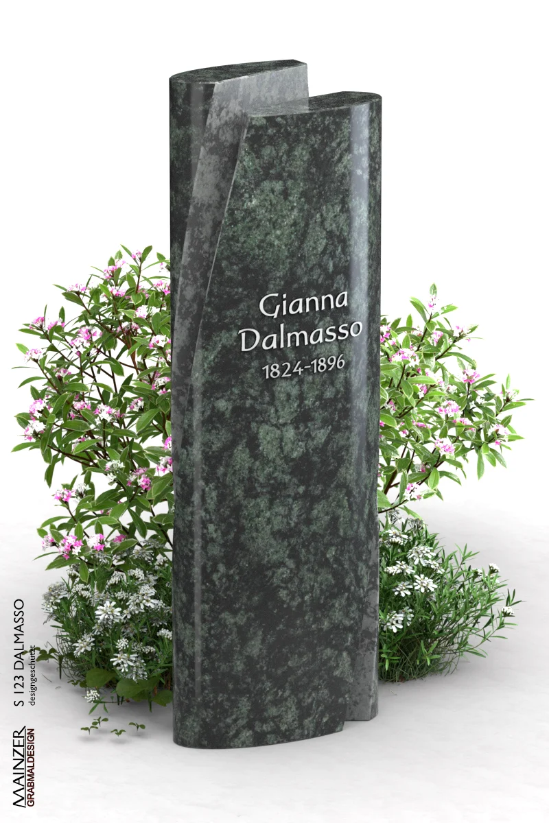 Visualisierung der Grabstele S 123 DALMASSO.