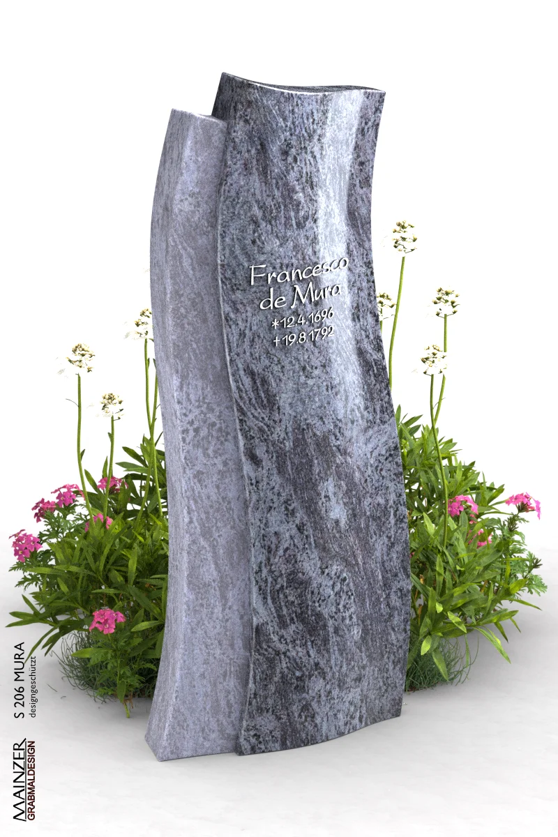 Visualisierrung der Grabstele S 206 MURA.