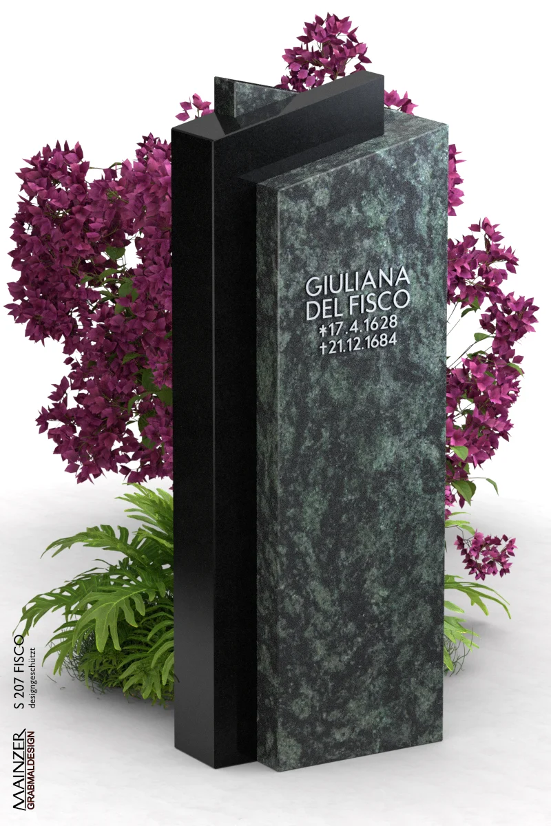 Visualisierung der Grabstele S 207 FISCO.