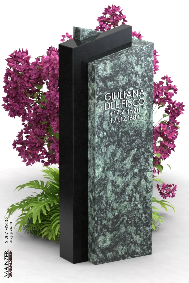 Visualisierung der Grabstele S 207 FISCO.