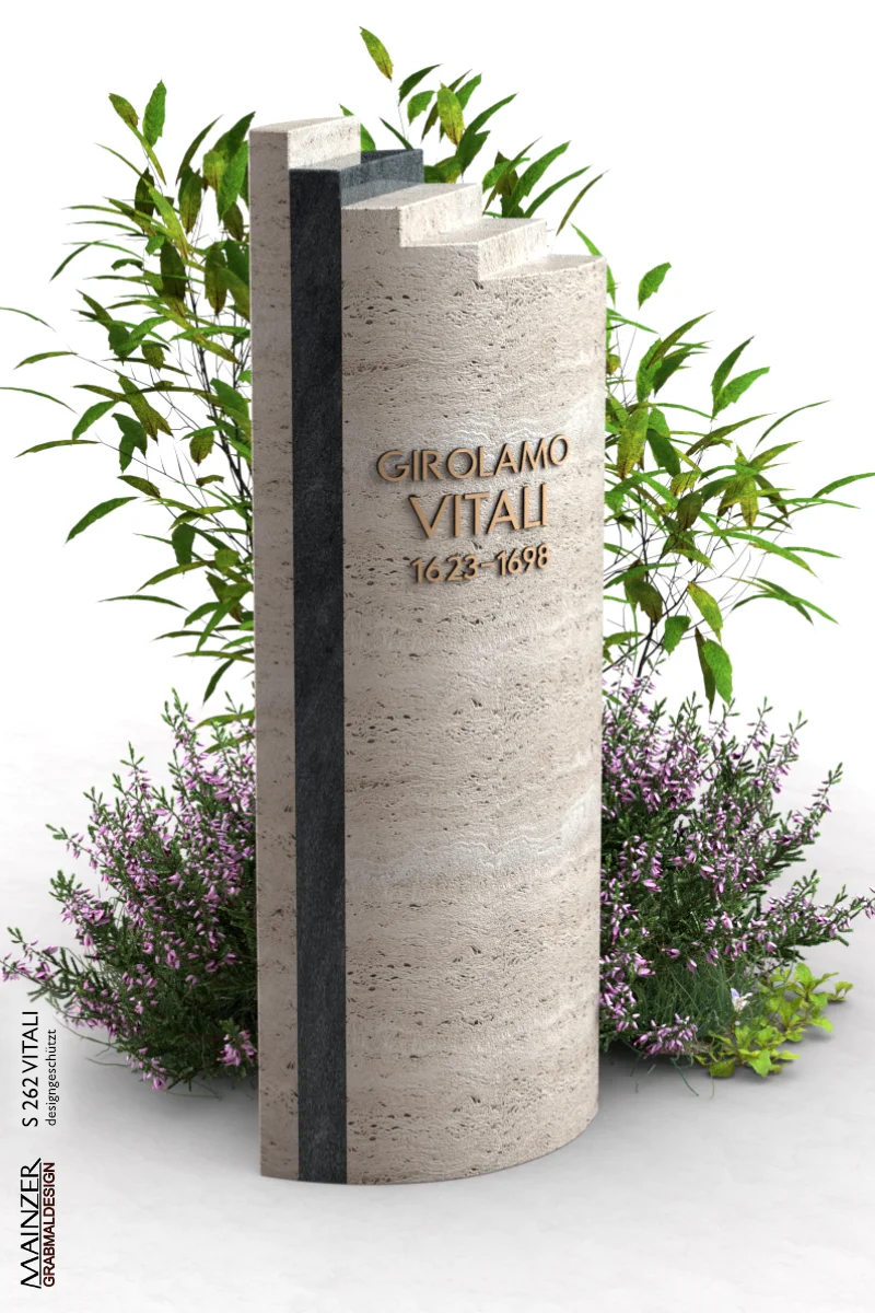 Visualisierung der Grabstele S 262 VITALI.