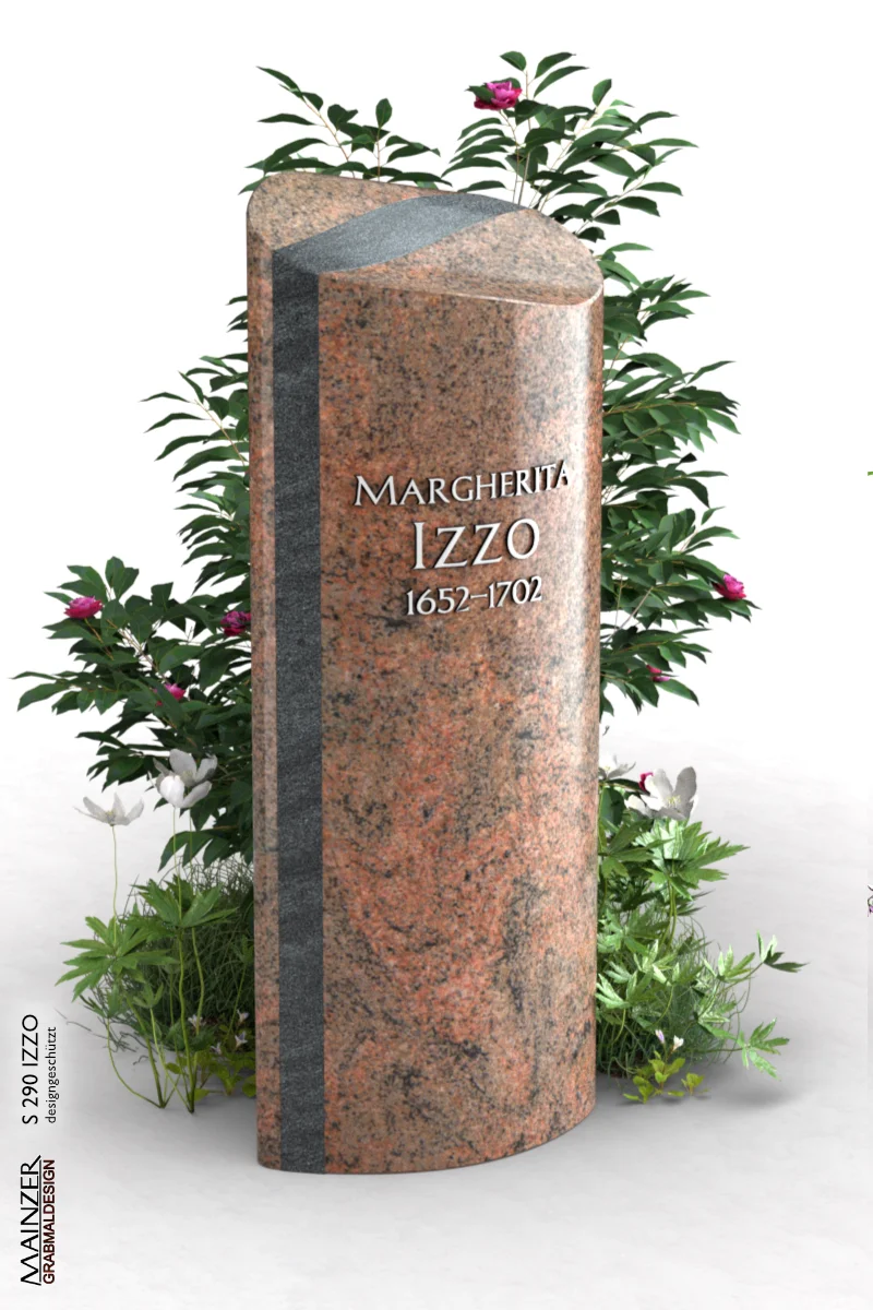 Visualisierung der Grabstele S 290 IZZO.