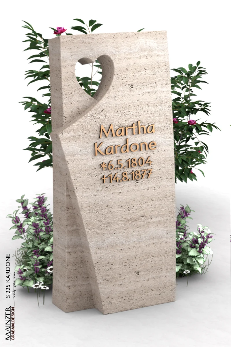 Visualisierung der Grabstele S 225 KARDONE.