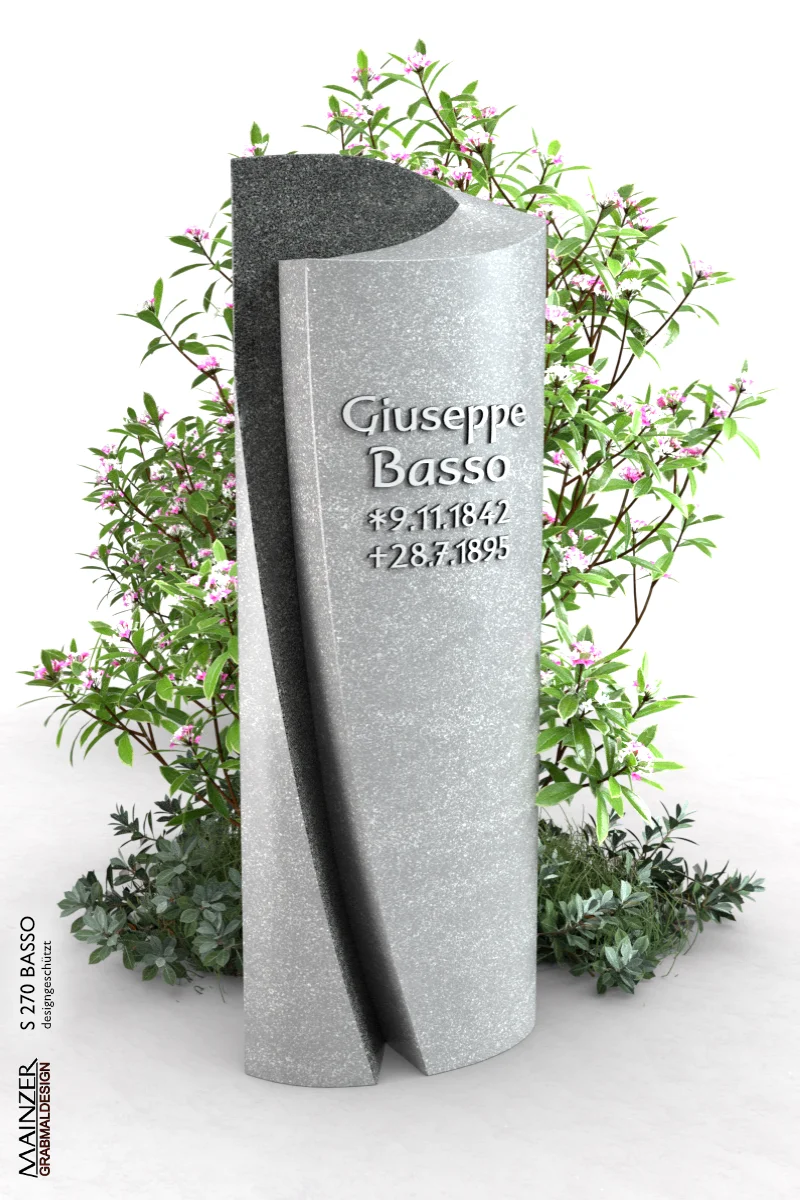 Visualisierung der Grabstele S 270 BASSO
